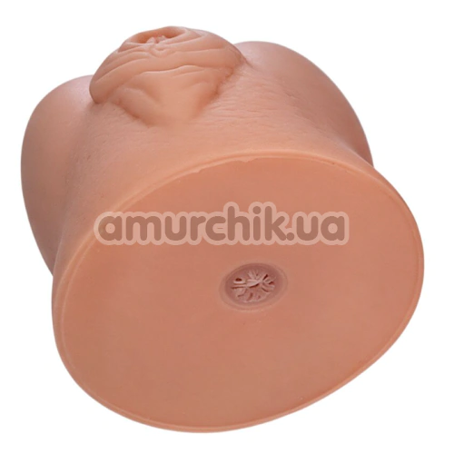 Игрушка-пищалка в виде вагины Diverty Sex, телесная