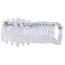 Вібронасадка на пеніс Clear Sensations Vibrating Textured Erection Sleeve, прозора - Фото №4