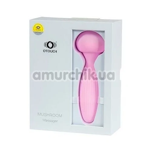 Универсальный вибромассажер Otouch Mushroom, розовый