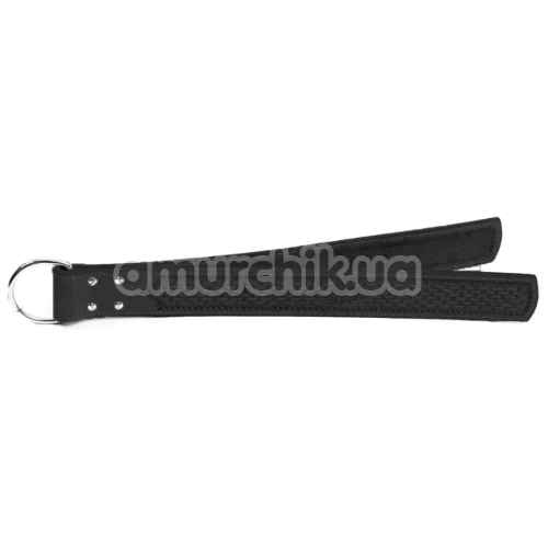 Шлепалка DS Fetish Spanking Double Belt Paddle, черная