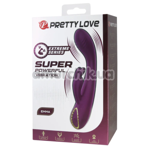 Вибратор Pretty Love Emma, фиолетовый