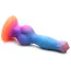 Фаллоимитатор Creature Cocks Space Cock Glows In The Dark, разноцветный - Фото №6