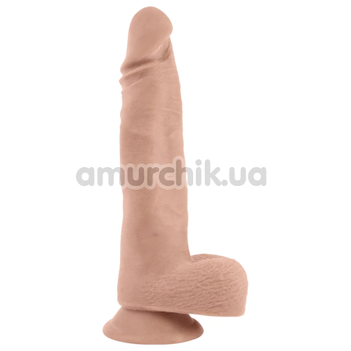 Фаллоимитатор T-Skin Real Dick Boy, телесный - Фото №1