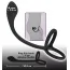 Ерекційне кільце з анальною пробкою Black Velvets Cock & Ball Ring + Plug, чорне - Фото №5