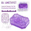 Мастурбатор-массажер Tenga Uni 04 Amethyst - Фото №3