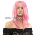 Перука Fetish Hair Straight Bob Wig, рожева - Фото №1