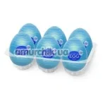 Набор из 6 мастурбаторов Tenga Egg Wavy Cool Edition - Фото №1