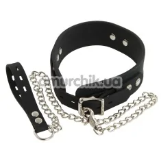 Нашийник Bad Kitty Naughty Toys Shackles, чорний - Фото №1