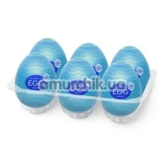 Набор из 6 мастурбаторов Tenga Egg Wavy Cool Edition - Фото №1