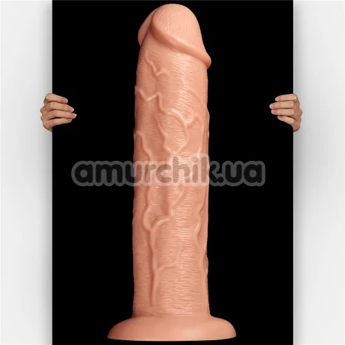 Фаллоимитатор Realistic Long Dildo 11, телесный