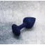 Анальна пробка Loveshop Silicone Anal Plug L, синя - Фото №4
