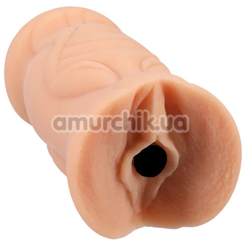 Искусственная вагина Signature Strokers Richelle Ryan Pocket Pussy, телесная - Фото №1