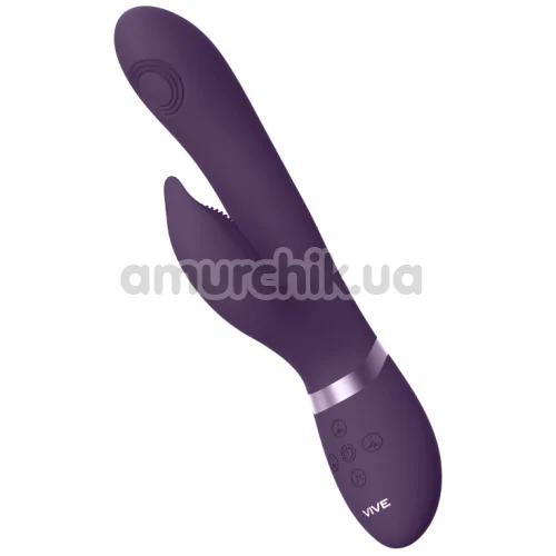 Вибратор с пульсацией Vive Aimi, фиолетовый