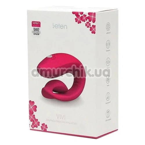 Вибратор Leten Vivi, розовый