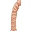 Фалоімітатор The D Dual Density Ragin D 10 Inch Without Balls, тілесний - Фото №1