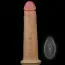 Вибратор с ротацией Dual-Layered Silicone Nature Cock LV410210, телесный - Фото №13