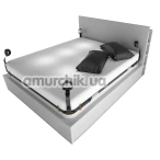 Бондажний набор Lockink BDSM Adjustable Bed Restraint Kit, черный - Фото №1
