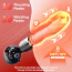 Вібратор з поштовхами і підігрівом Thrusting Dildo Sex Machine Vibrator Heating Function, тілесний - Фото №21