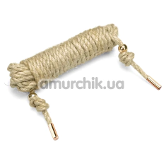 Веревка Liebe Seele Shibari Rope Hemp 10m, телесная - Фото №1