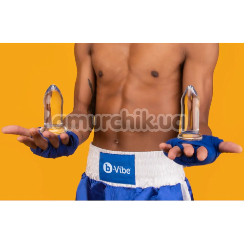 Набор анальних пробок B-Vibe Anal Dilators Set, прозорий