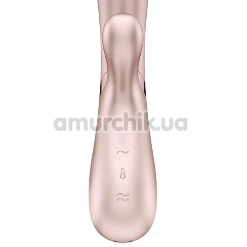 Вибратор с подогревом Satisfyer Hot Lover, светло-розовый