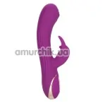 Вібратор Jack Rabbit Signature Silicone Thumping Rabbit, фіолетовий - Фото №1