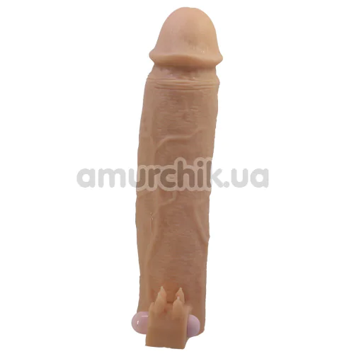 Насадка на пеніс з вібрацією Pretty Love Xerxes, тілесна