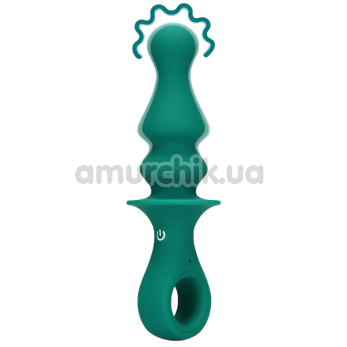 Анальний вібратор Loveline Pawn Shaped Anal Vibrator, зелений
