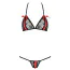 Комплект Passion Free Your Senses Melissa Bikini, черный: бюстгальтер + трусики - Фото №3