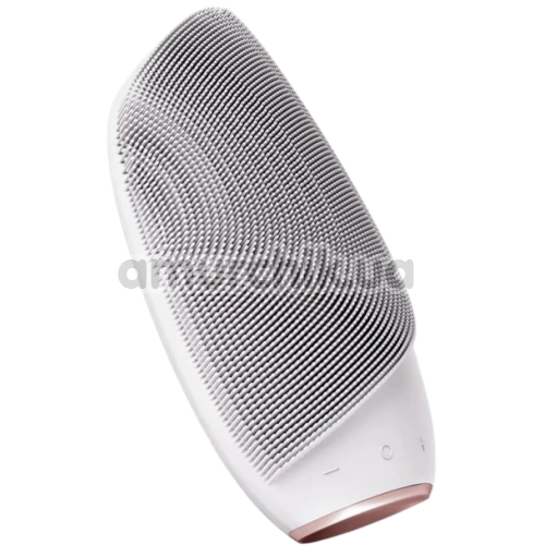Ультразвуковая щетка для лица Geske Sonic Thermo Facial Brush 6 in 1, кремовая