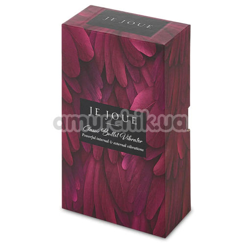 Клиторальный вибратор Je Joue Classic Bullet Vibrator, бирюзовый
