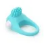 Віброкільце Lit - Up Silicone Stimu - Ring 5, бірюзове - Фото №1