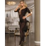 Комбинезон Star Night Half Sleeve Bodystocking, черный - Фото №5
