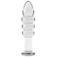 Анальна пробка Love Toy Glass Romance Dildo, прозора - Фото №1