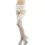 Комплект Stockings білий: панчохи + пояс-трусики (модель 5512)