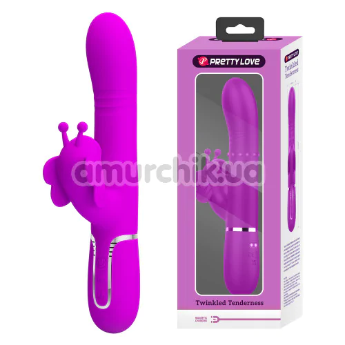 Вібратор Pretty Love Twinkled Tenderness Ridgely, світло-фіолетовий