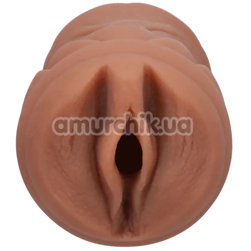 Искусственная вагина Signature Strokers Alexis Tae Pocket Pussy, коричневая