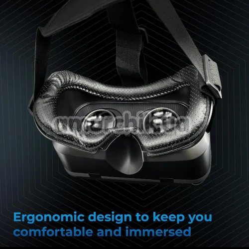 Окуляри віртуальної реальності Kiiroo VR, чорні