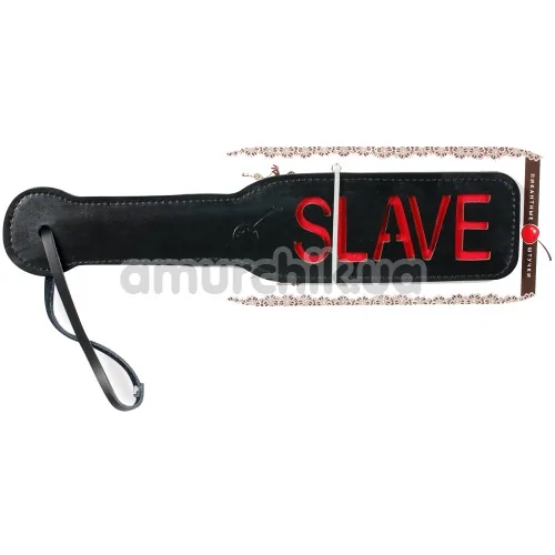Шлепалка Пикантные Штучки Slave, черная