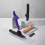 Вібратор з вакуумним стимулятором для страпона Strap-On-Me Multi Orgasm Realistic Dildo M, чорний - Фото №9