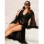 Пеньюар Star Night Sensual Ruffle Night Robe, чорний - Фото №14