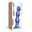 Фаллоимитатор Strap-On-Me Dildo Plug Balls XL, голубой - Фото №5