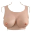 Накладні груди Gender X Undergarments Plate D-Cup, тілесні - Фото №2