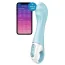 Вібратор для точки G Satisfyer Air Pump Vibrator 5+, блакитний - Фото №1