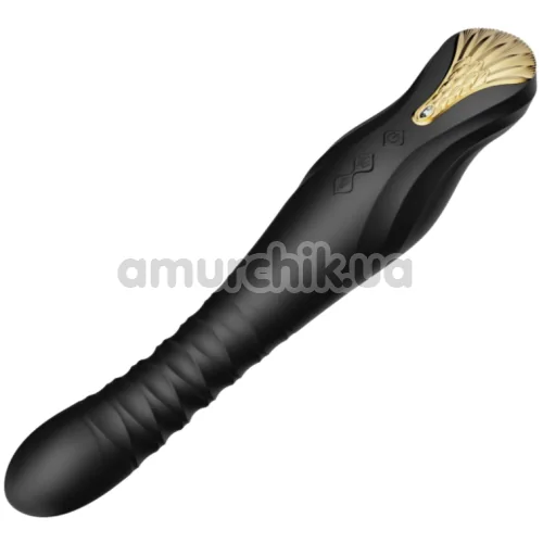 Вибратор для точки G Zalo King Vibrating Thruster, черный