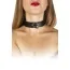 Ошейник Leather Collar, черный - Фото №3