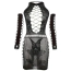 Платье Star Night Long Sleeves Mini Dress, черное - Фото №14