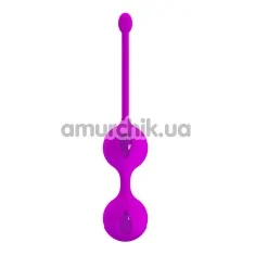 Вагінальні кульки Pretty Love Kegel Tighten Up II, рожеві - Фото №1