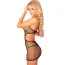 Сукня-сітка Diamond Doll Fishnet Dress, чорна - Фото №2
