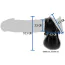 Эрекционное кольцо Toy Joy Manpower Penis Ring with Scrotum Holder, черное - Фото №5